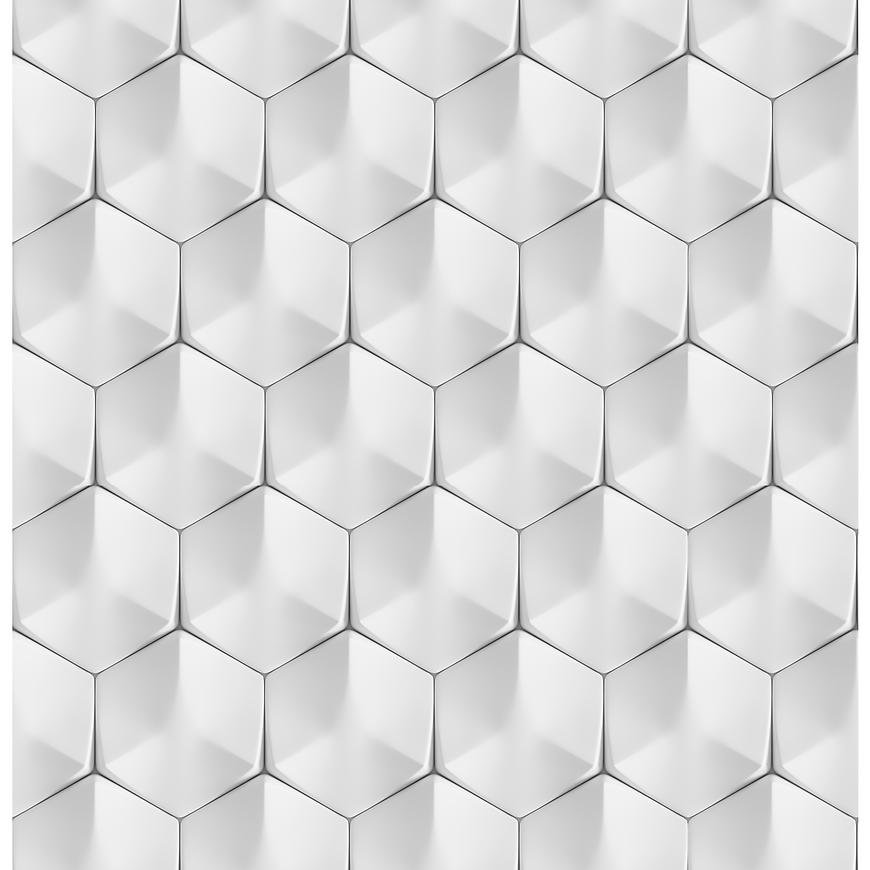 Skleněný panel 60/60 Polar Hex Esg AQUA MERCADO