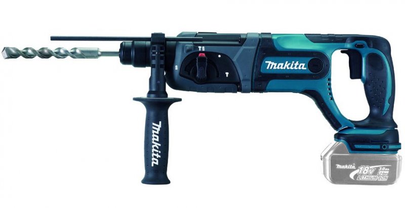 MAKITA DHR241Z aku kombinované kladivo SDS+ 18V LiIon bez akumulátoru