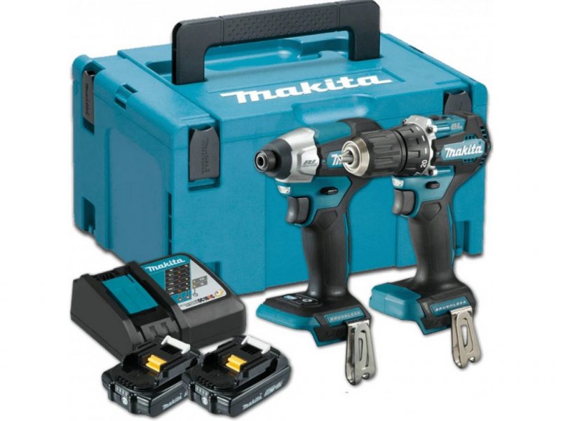 MAKITA DLX2423AJ aku sada DDF487+DTD157 LXT 18V/2x2