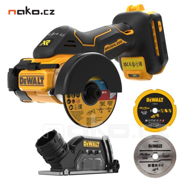 DeWALT DCS438N univerzální aku kotoučová řezačka 76mm 18V XR LiIon bez aku