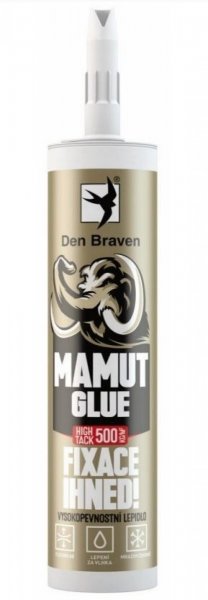 Den Braven - MAMUT GLUE High Tack vysokopevnostní lepidlo 290ml - bílá