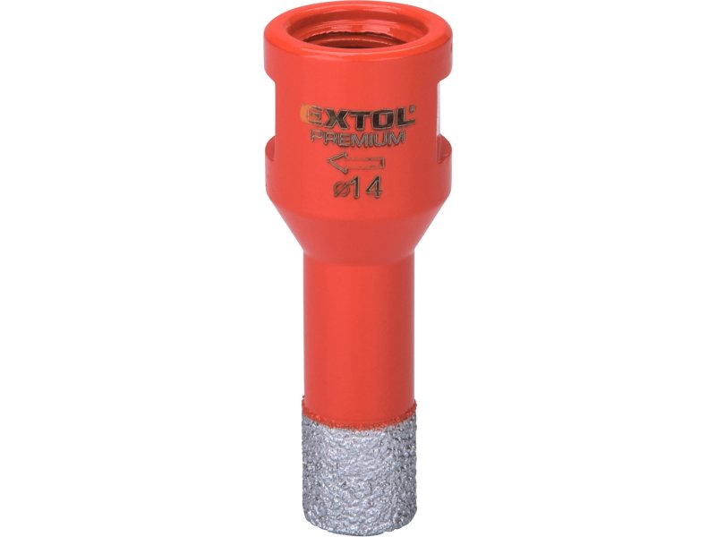 EXTOL PREMIUM 8801863 diamantová vykružovací korunka pr.14mm M14