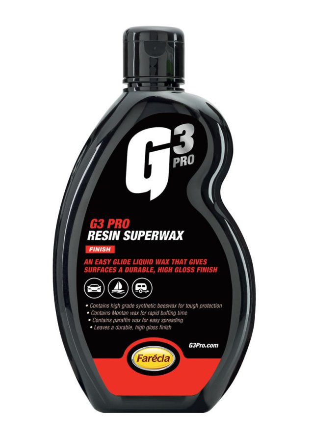 FARÉCLA G3 PRO RESIN SUPERWAX tekutý vosk 500ml Finish 7166