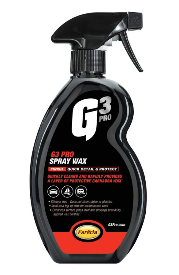 FARÉCLA G3 PRO SPRAY WAX vosk ve spreji 500ml Finish 7211