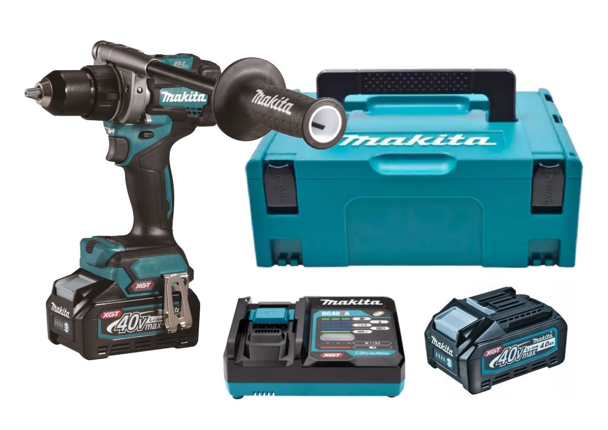 MAKITA DF001GM201 aku bezuhlíkový vrtací šroubovák LiIon XGT 40V 2x4Ah