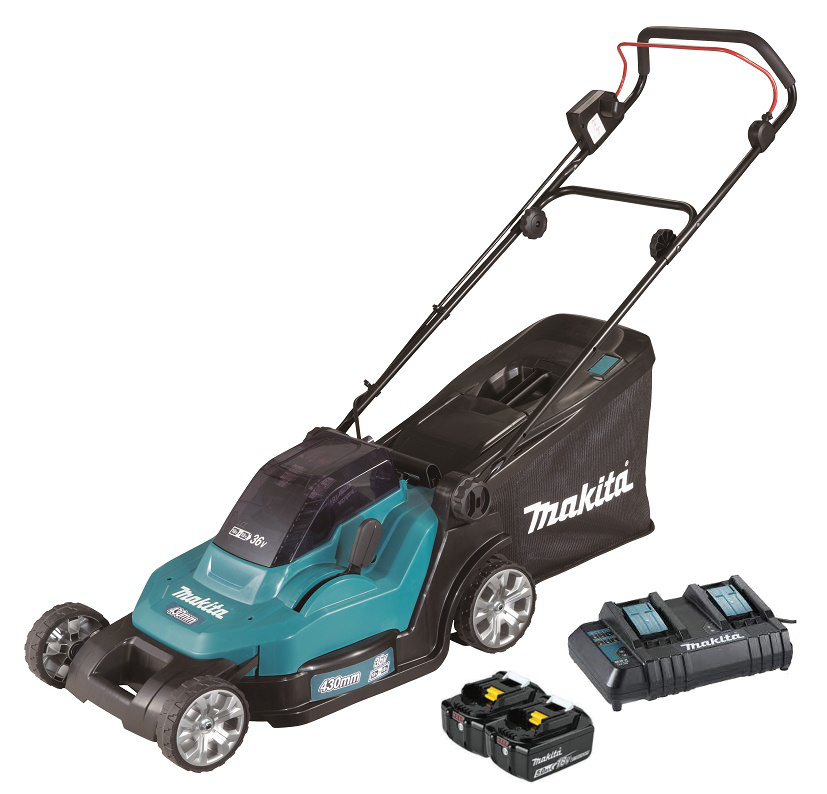 MAKITA DLM432CT2 akumulátorová travní sekačka LXT LiIon 2x18V 5Ah