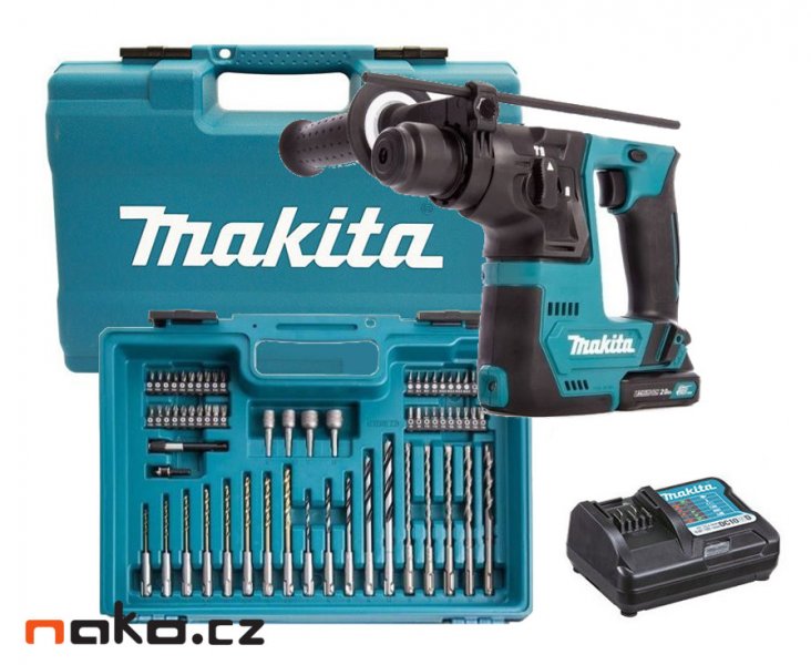 MAKITA HR140DWYE1 aku vrtací kladivo s příslušenstvím 12V/1