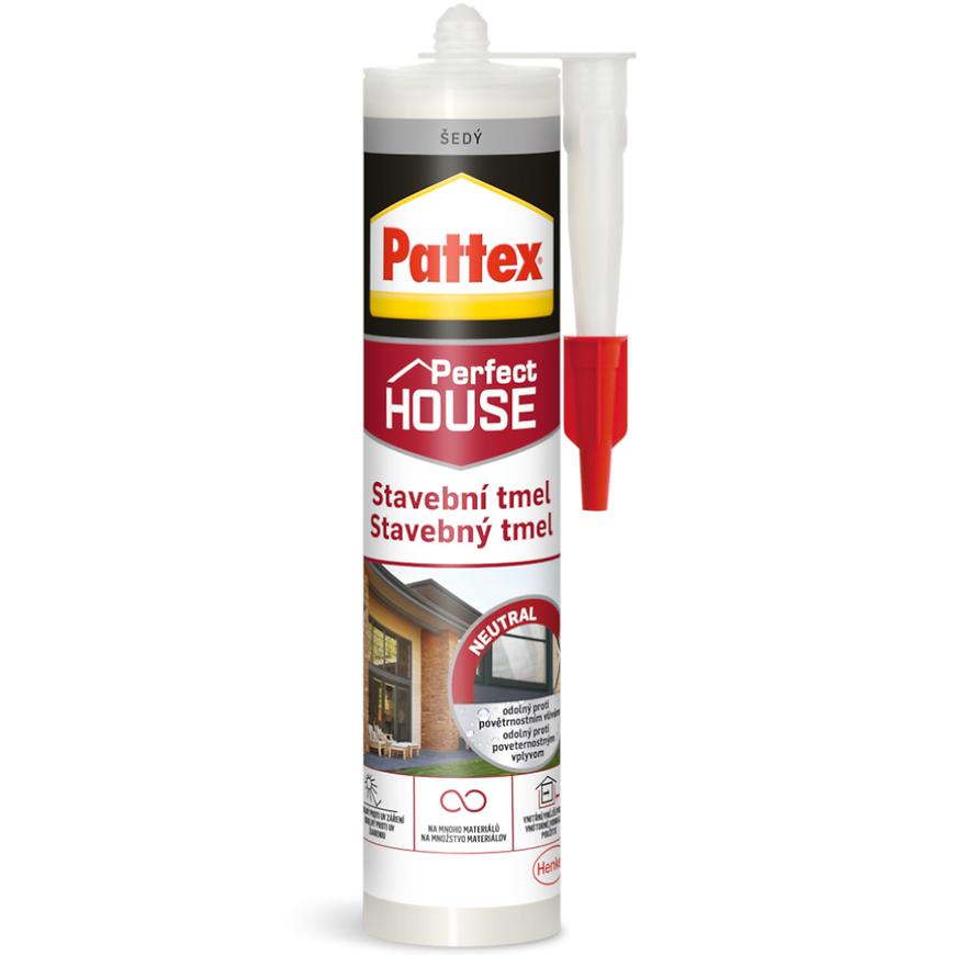 Pattex stavebni tmel sedy 280ml Pattex