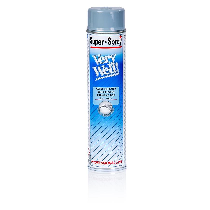 Sprej VeryWell RAL7001 600ml Motip