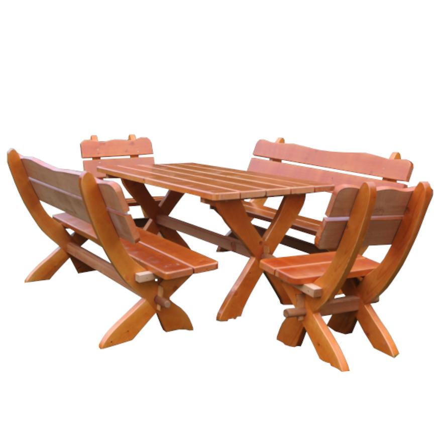 Zahradní souprava B115 teak Baumax