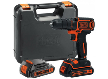 BLACK&DECKER BDCDD186KB aku vrtačka 18V/1