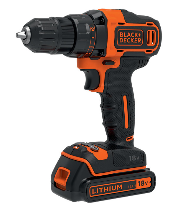 BLACK&DECKER BDCHD18K-QW aku příklepová vrtačka 18V/1