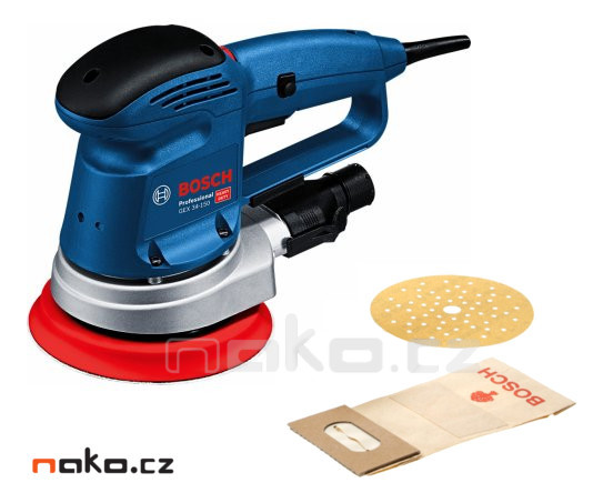 BOSCH GEX 34-150 Professional excentrická bruska 0601372800