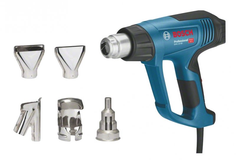 BOSCH GHG 23-66 Professional horkovzdušná pistole se sadou příslušenství 06012A6301