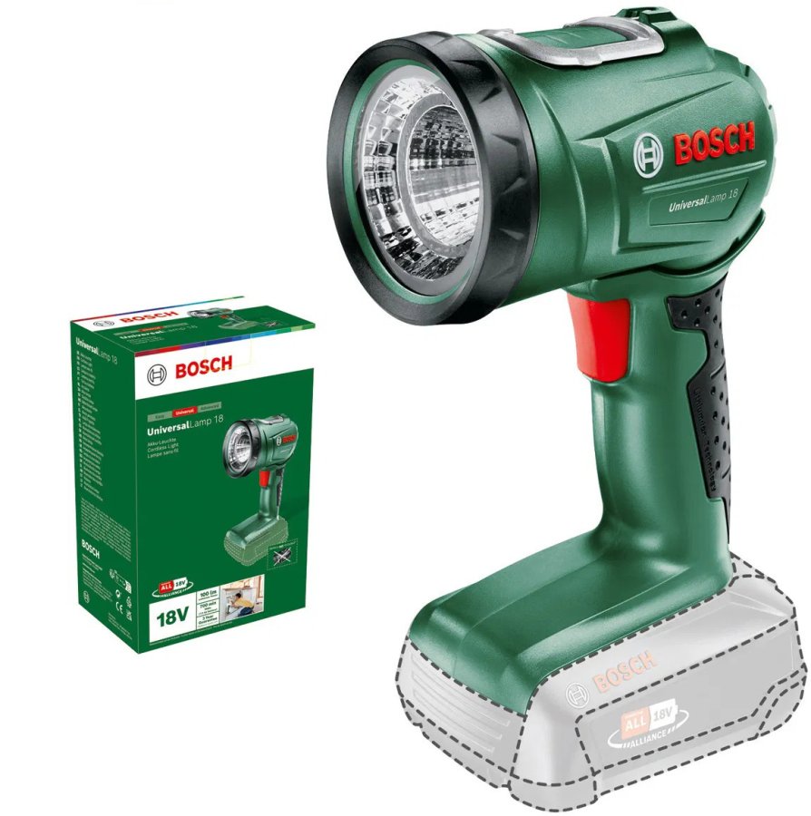 BOSCH UniversalLamp 18 aku LED svítilna 18V POWER FOR ALL 06039A1100 bez aku