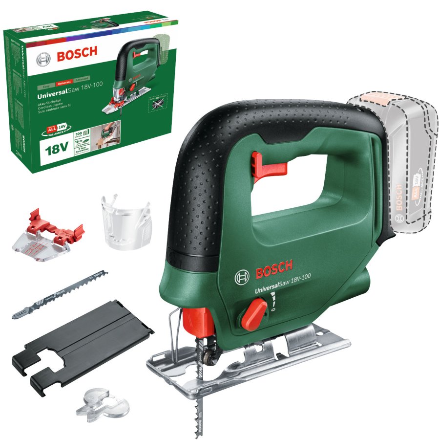 BOSCH UniversalSaw 18V-100 aku přímočará pila 0603011100 POWER FOR ALL bez aku