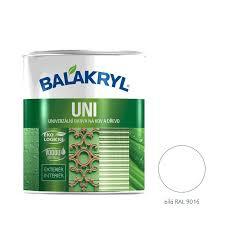 Balakryl uni satin bily 0