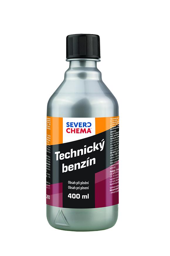 Benzín technický 400ml SEVEROCHEMA