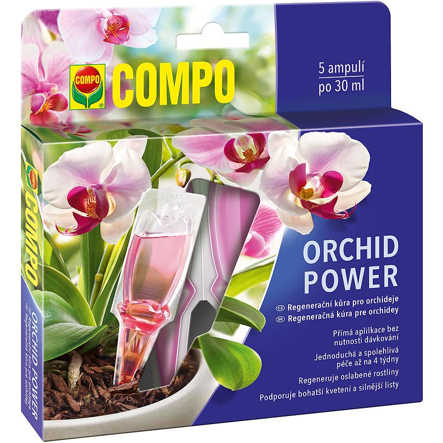 Compo orchid Power 5 x 30 ml – regenerační kůra pro orchideje COMPO