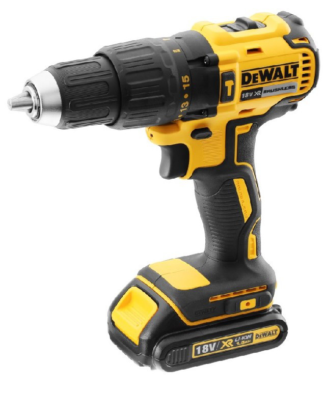 DeWALT DCD778S2T aku bezuhlíková příklepová vrtačka 18V XR LI-Ion 2x1