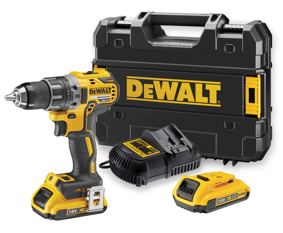 DeWALT DCD791D2 aku vrtačka 18V XR Li-Ion 2x2