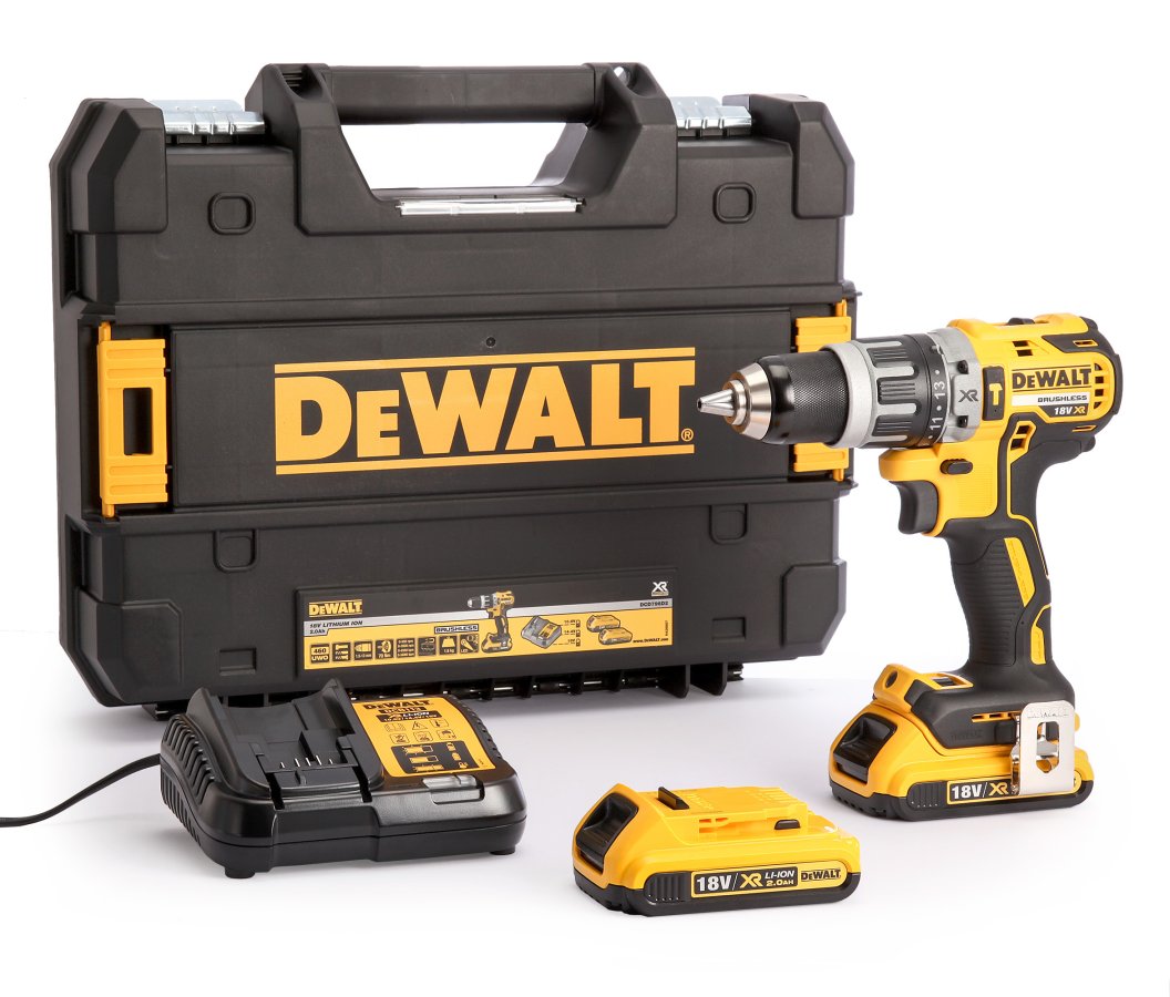 DeWALT DCD796D2 aku příklepová vrtačka XR Li-Ion 18V