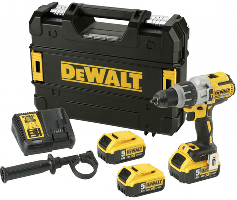 DeWALT DCD996P3 XRP bezuhlíková příklepová aku vrtačka 18V 3x5