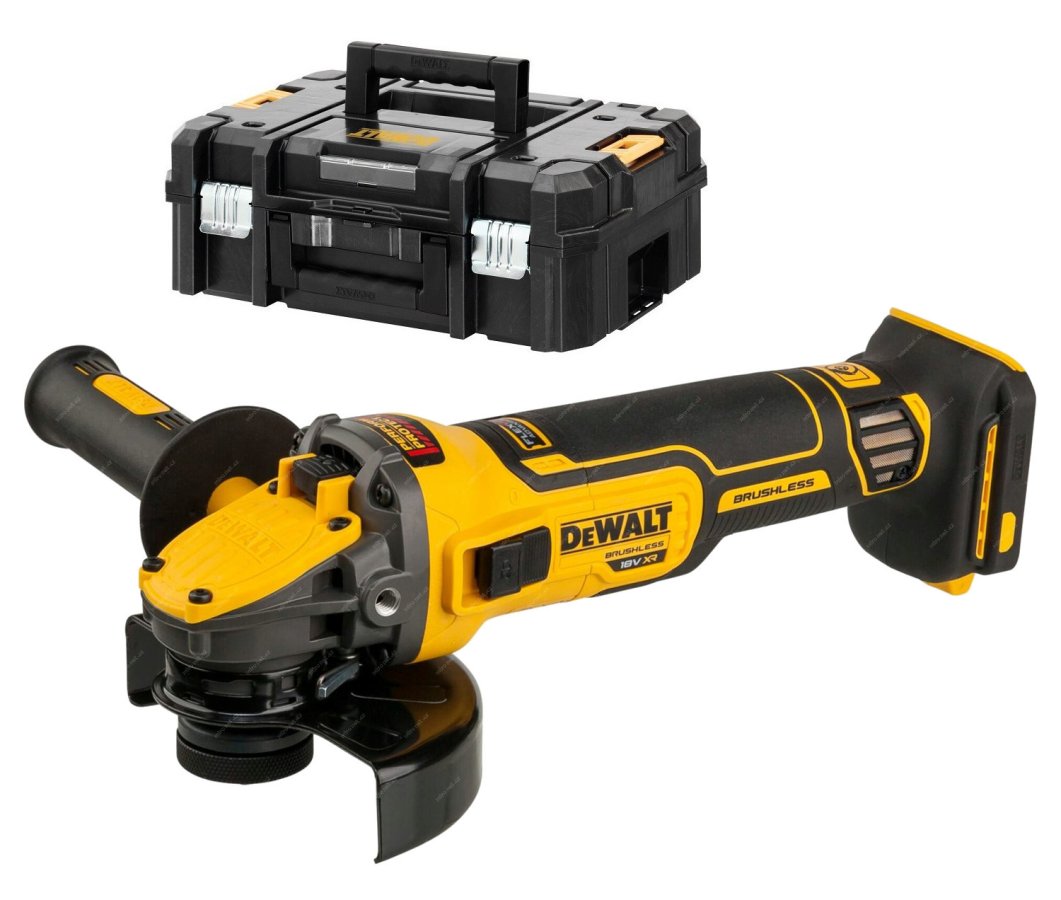 DeWALT DCG409NT bezuhlíková aku úhlová bruska 125mm 18V XR FLEXVOLT ADVANTAGE