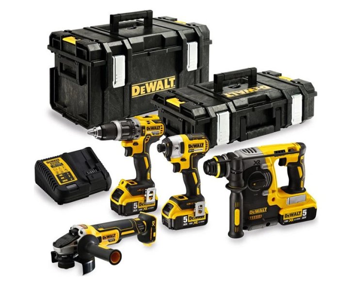 DeWALT DCK422P3 sada aku nářadí kombo 18V XR LiIon 3x5 Ah