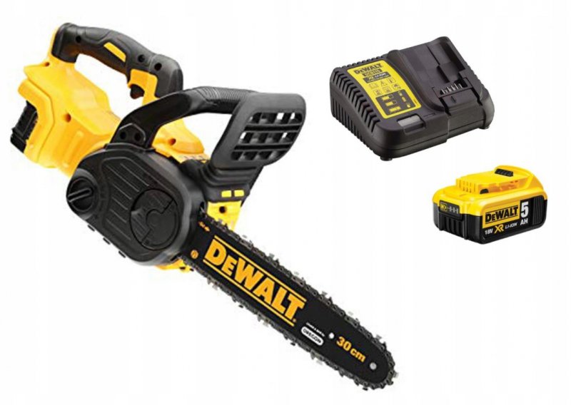 DeWALT DCM565P1 aku řetězová pila 30cm 18V LiIon 5Ah