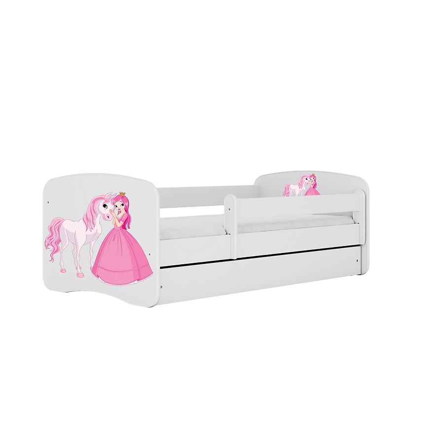 Dětská postel Babydreams+M bílá 70x140 Princezna 2 Baumax