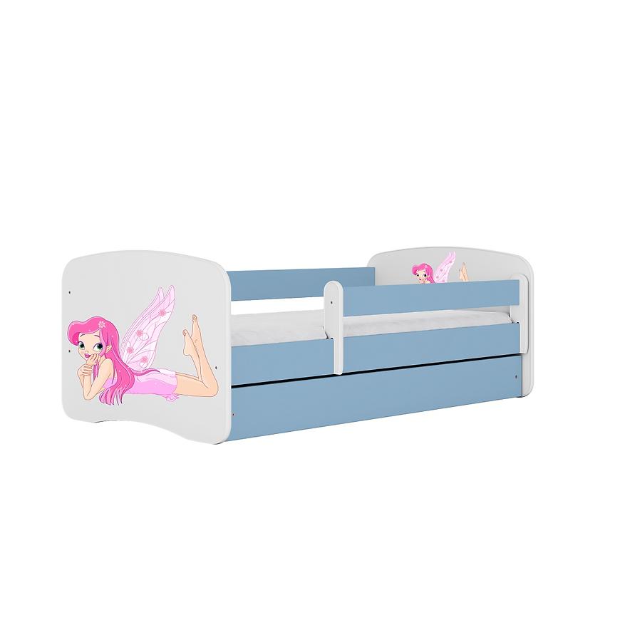 Dětská postel Babydreams+M modrá 70x140 Víla 2 Baumax