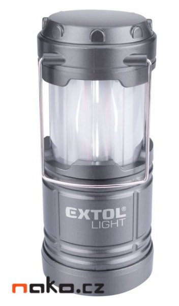 EXTOL LIGHT 43158 lucerna kempingová vysouvací LED