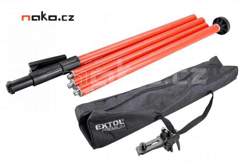 EXTOL PREMIUM 8823906 rozpěrná skládací tyč k laserům