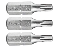 FORTUM-KITO bit TORX T 20x25mm S2 4741420 - 3ks