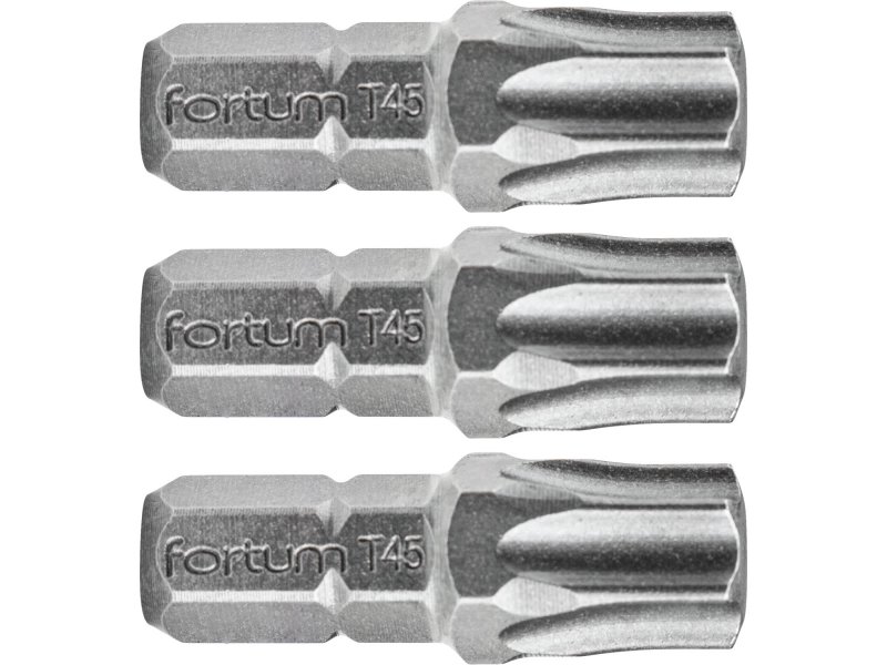 FORTUM-KITO bit TORX T 45x25mm S2 4741445 - 3ks