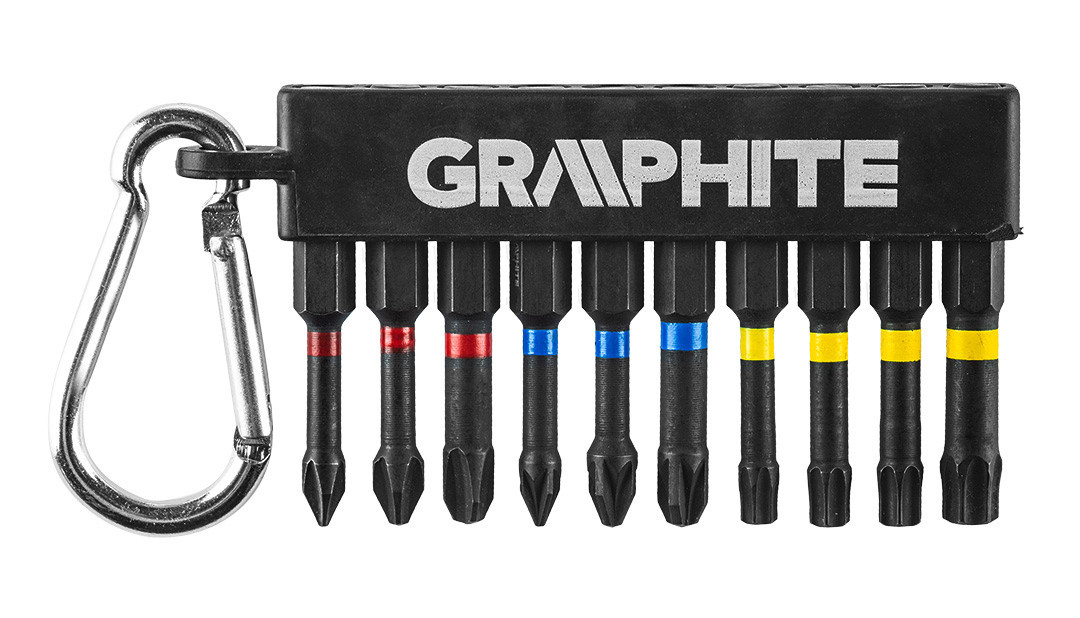 GRAPHITE 56H562 sada torzních rázových prodloužených bitů PH