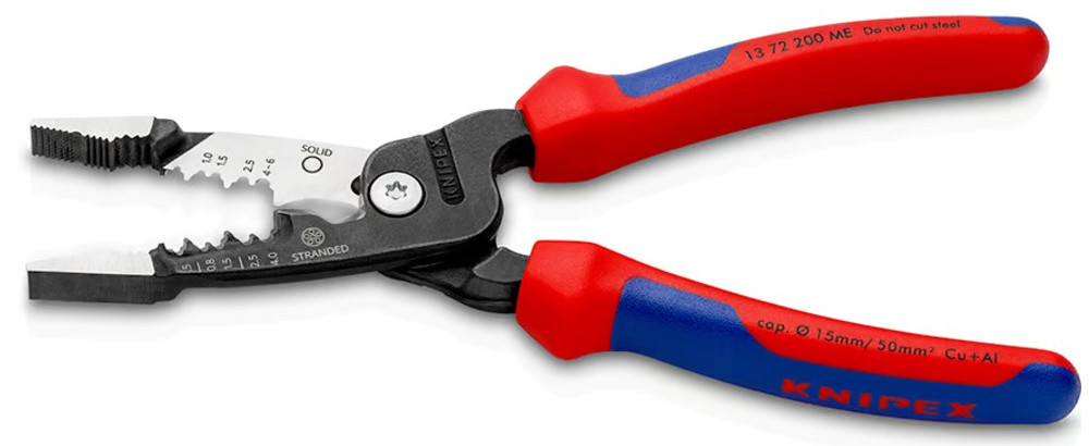 KNIPEX WireStripper 1372200ME elektrikářské multifunkční kleště 200mm