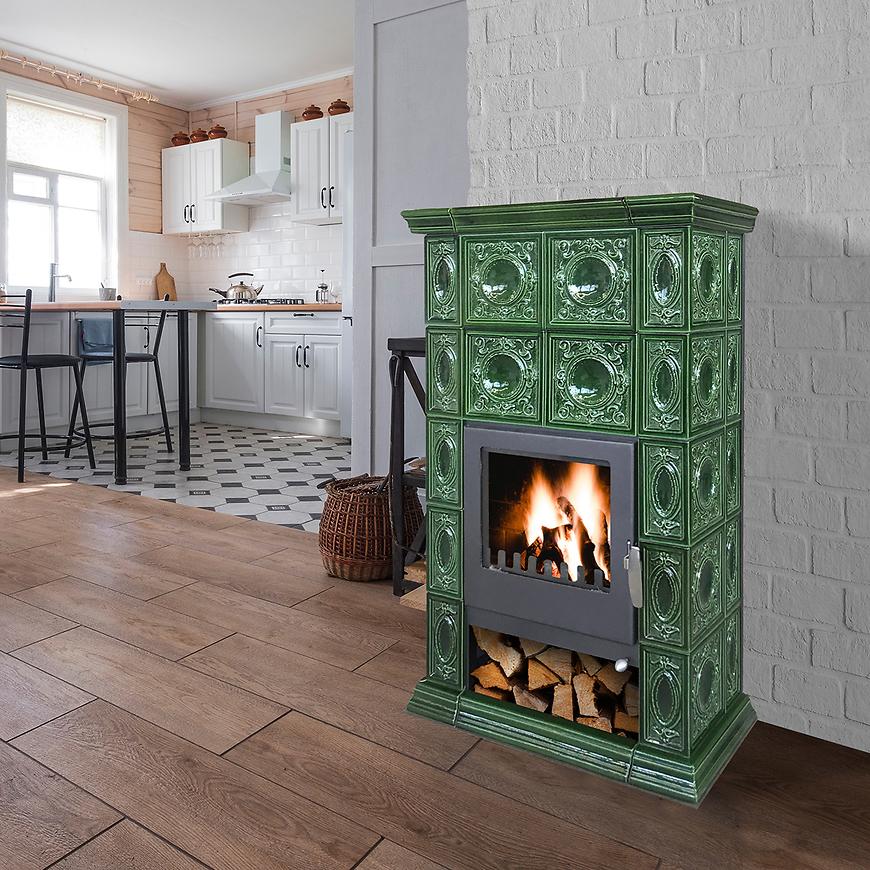 Krbová kamna Altenburg Glassgreen 8 kW Domofire