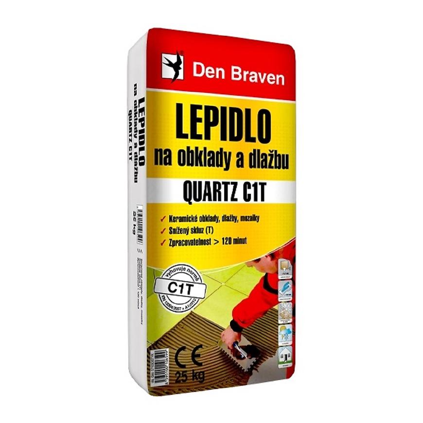 Lepidlo na obklady a dlažbu QUARTZ C1T 25KG Den Braven