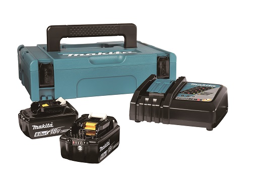 MAKITA 198116-4 sada Li-ion LXT 18V 2x BL1860B+1xnabíječka DC18RC+1x Makpac