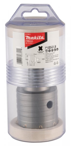 MAKITA D-74011 korunka vrtací do zdi 68mm SDS+