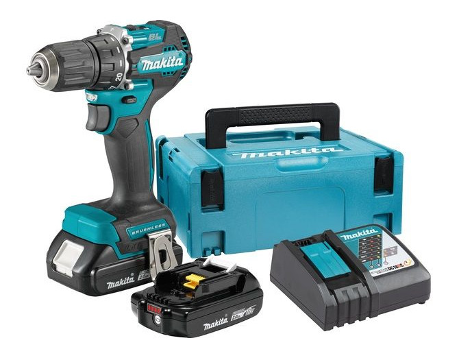 MAKITA DDF487RAJ aku bezuhlíkový šroubovák Li-ion LXT 18V 2