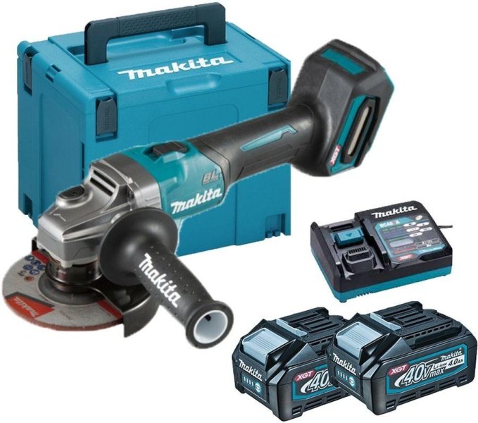 MAKITA GA005GM201 aku úhlová bruska 125mm Li-ion XGT 40V/4