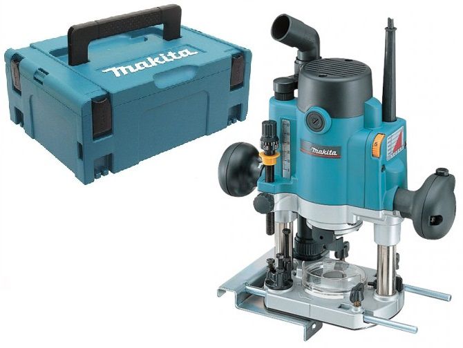 MAKITA RP1111CJ vrchní frézka s regulací 1100W Makpac