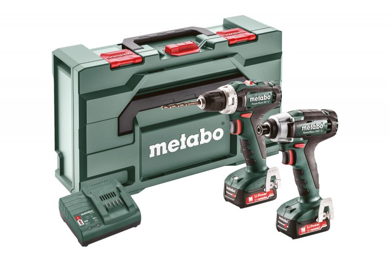 METABO Combo set 2.7.1. aku vrtačka + utahovák PowerMaxx BS 12+SSD 12