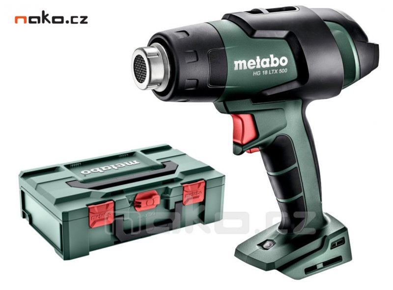 METABO HG 18 LTX 500 aku horkovzdušná pistole 610502840