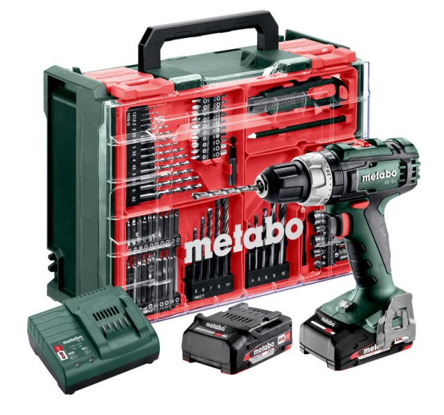 METABO SB 18 L SET aku příklepová vrtačka MOBILNÍ DÍLNA 602317710