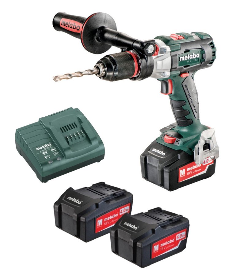 METABO SB 18 LTX BL Impuls příklepová aku vrtačka 2x4.0Ah LiIon 602352500