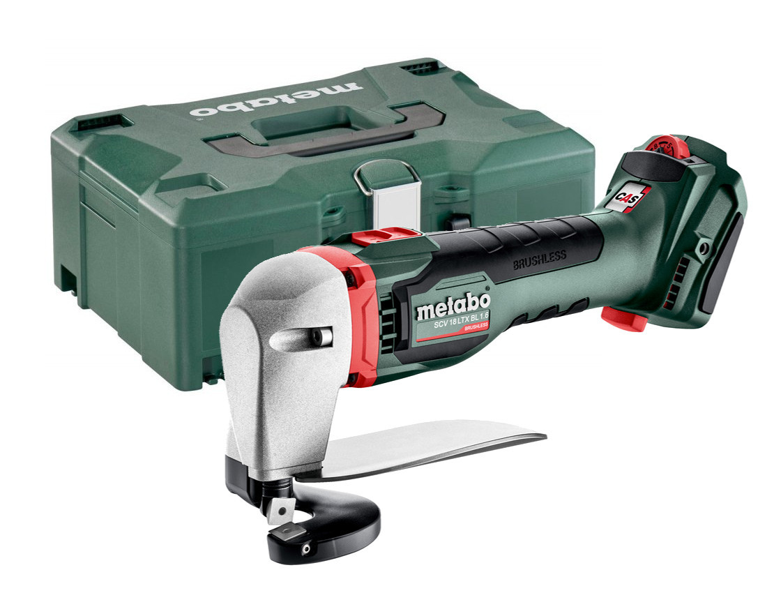 METABO SCV 18 LTX BL 1.6 aku nůžky na plech v Metalocu 601615840 bez baterie